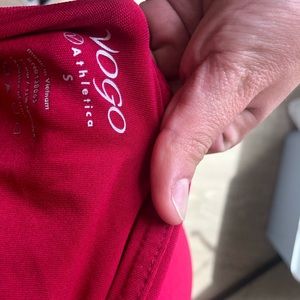 Athletica bright biker shorts size small